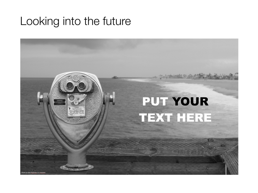 Looking into the future
