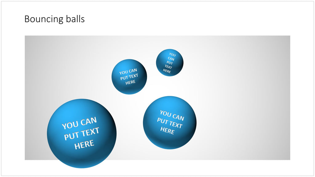 Bouncing balls in PowerPoint