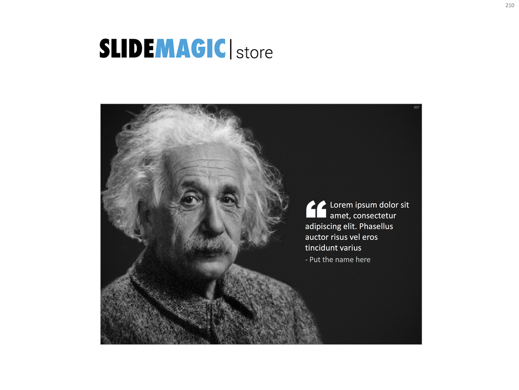 Quote page in PowerPoint