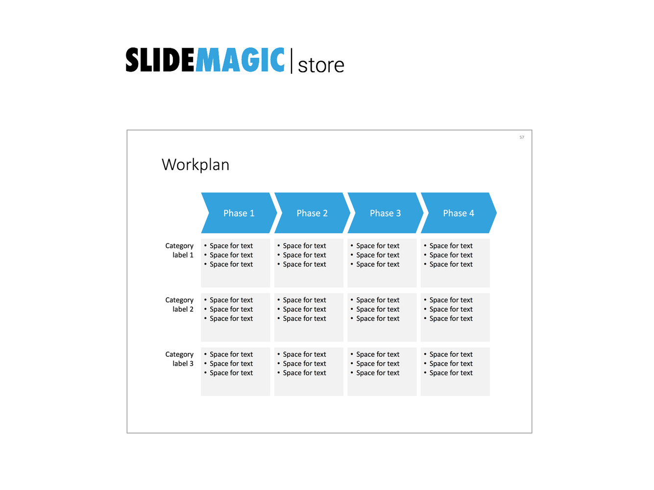 Workplan in PowerPoint