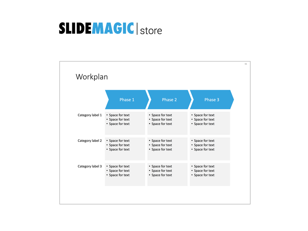 Workplan in PowerPoint
