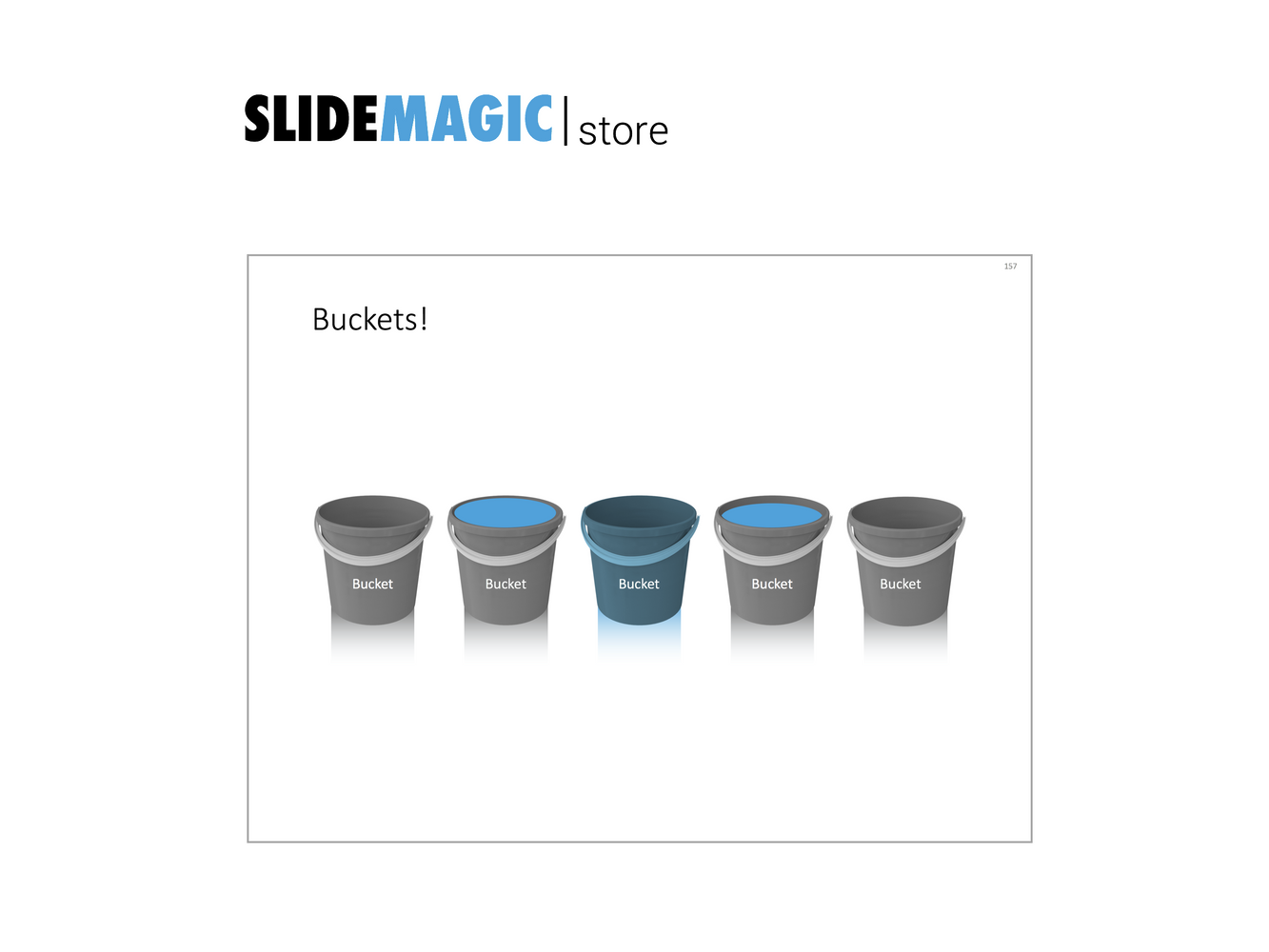 Buckets in PowerPoint
