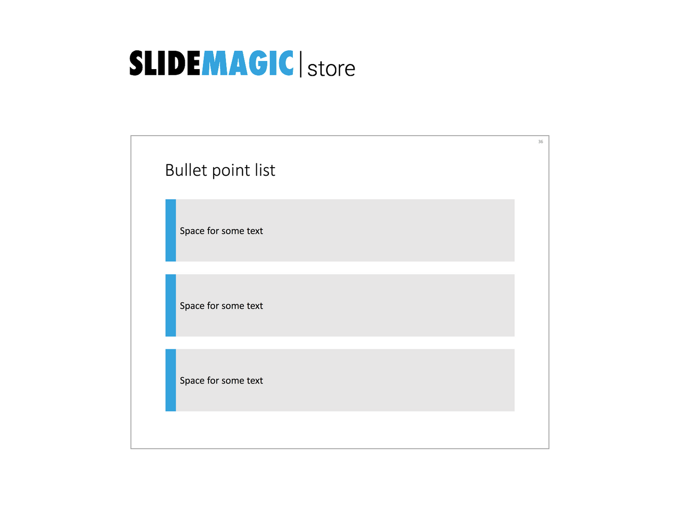 PowerPoint bullet points - 3 lines