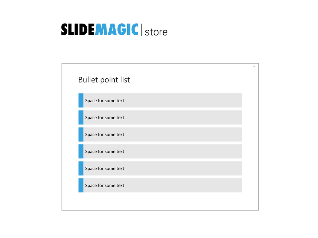 6 bullet points in PowerPoint