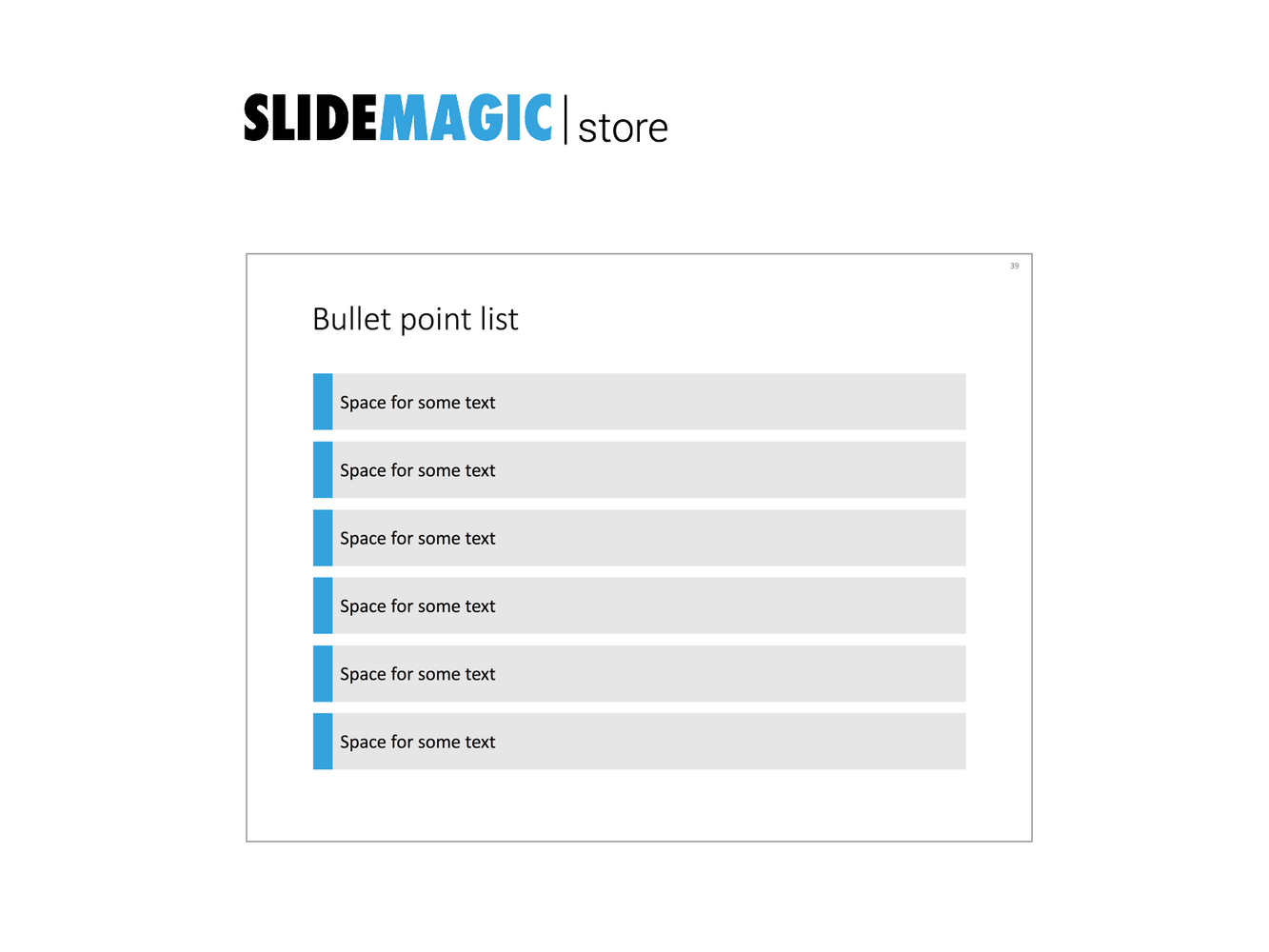 6 bullet points in PowerPoint