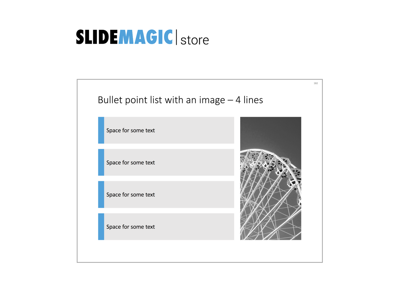 4 bullets in PowerPoint