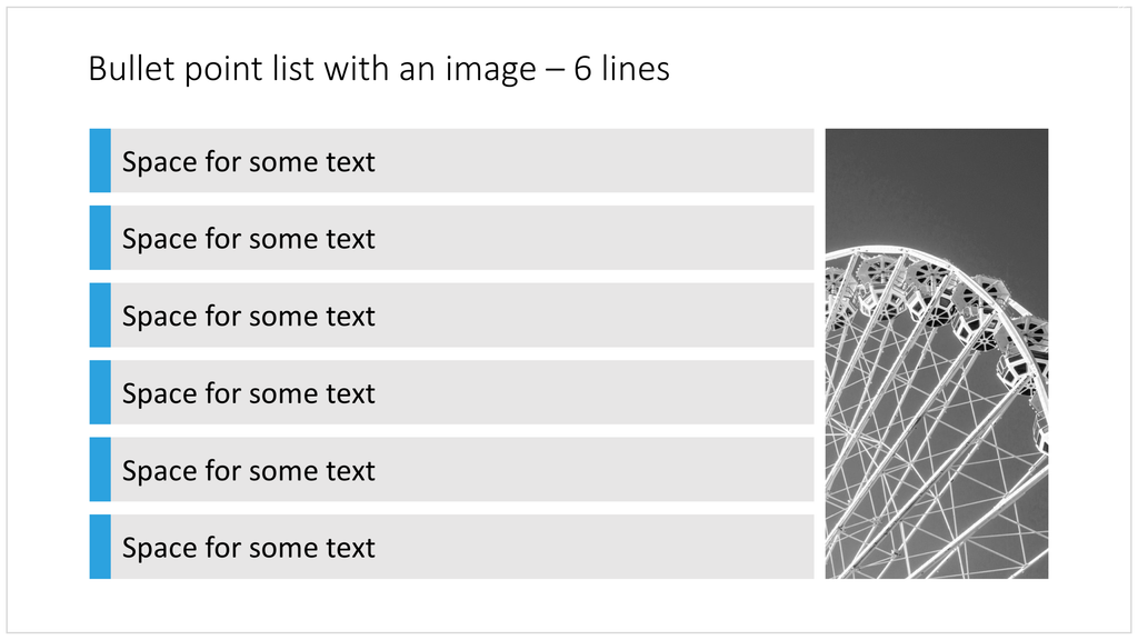 6 bullets in PowerPoint