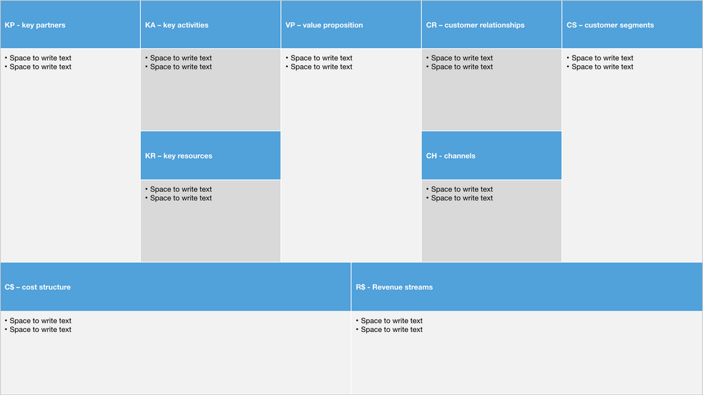 Business model canvas-Keynote-16:9