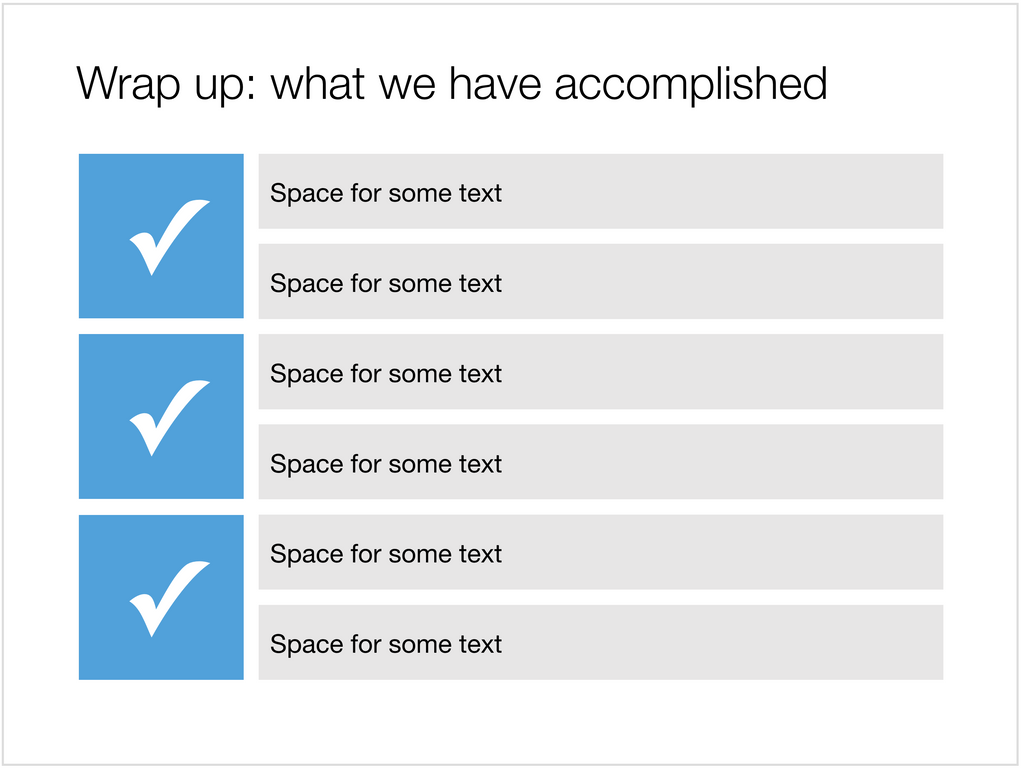 Check list in Apple Keynote