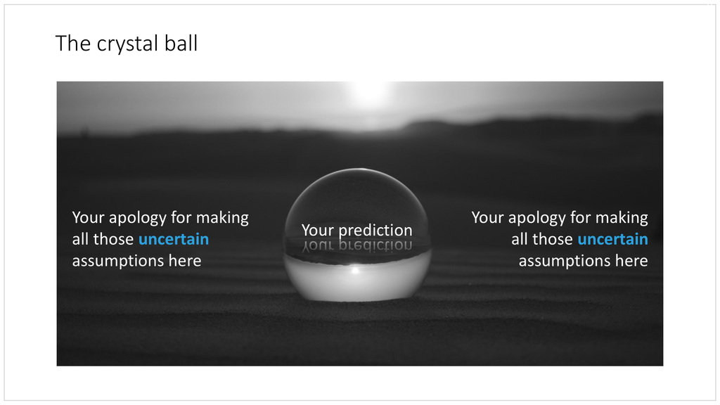 Crystal ball in PowerPoint