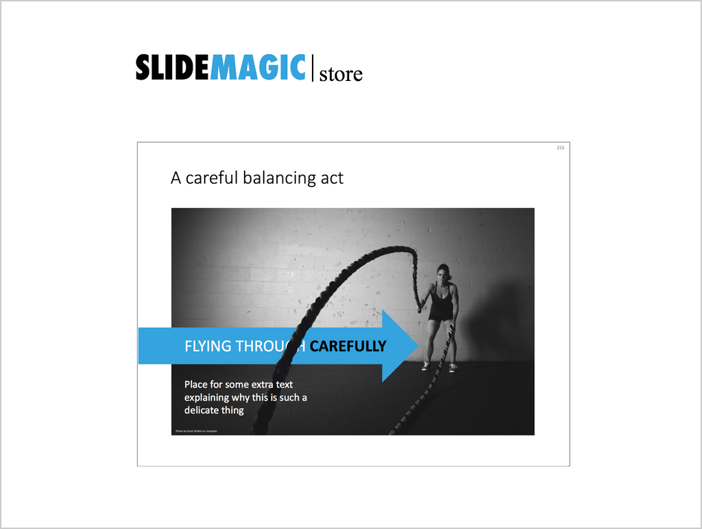 Flying through-