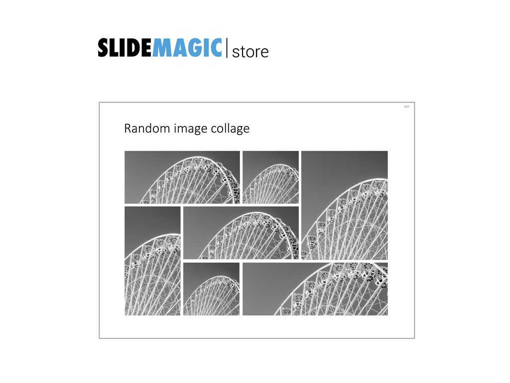 Image collage in PowerPoint
