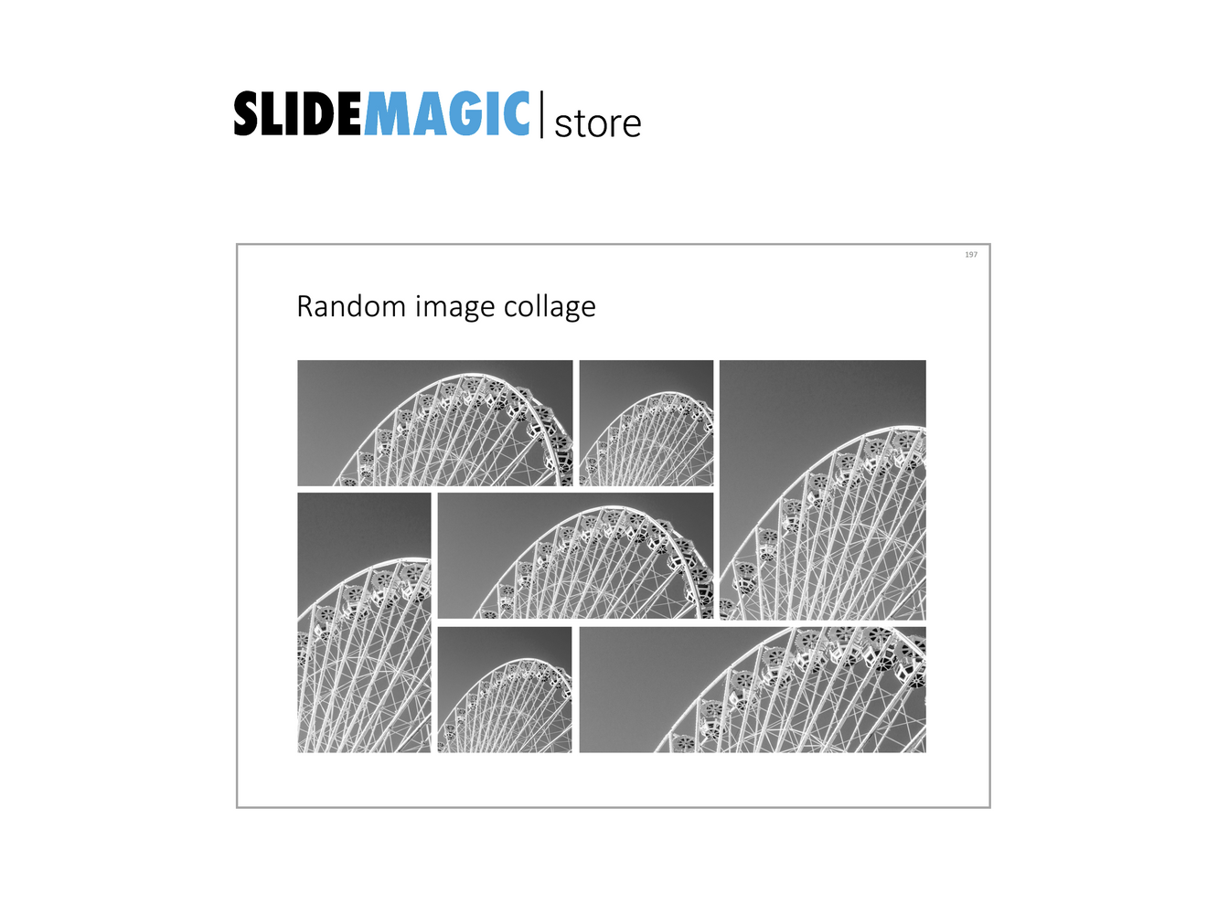 Image collage in PowerPoint