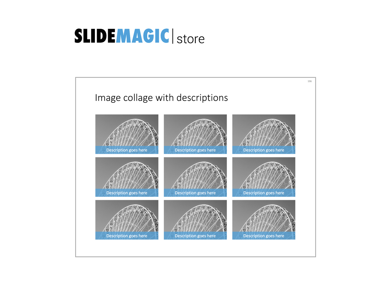 Image collage in PowerPoint