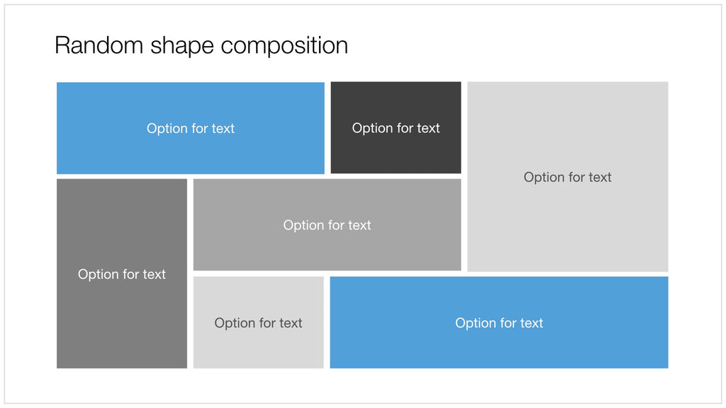 Shape collage in Apple Keynote