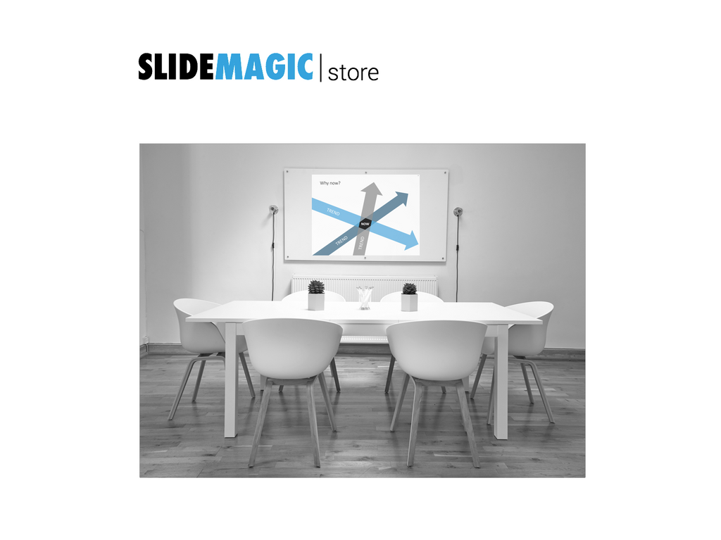 See how your slides will look on a wall
