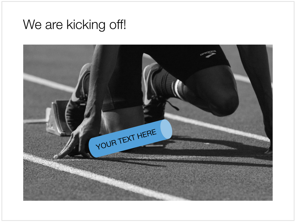 Kick off in Apple Keynote