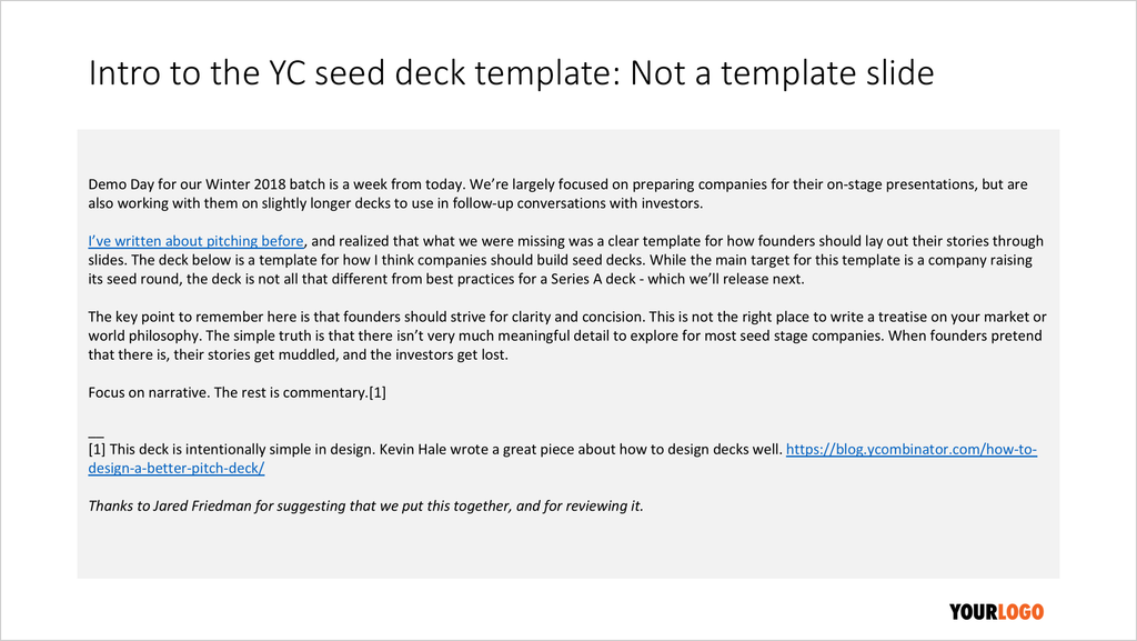 The YC Seed Deck Template (free)-