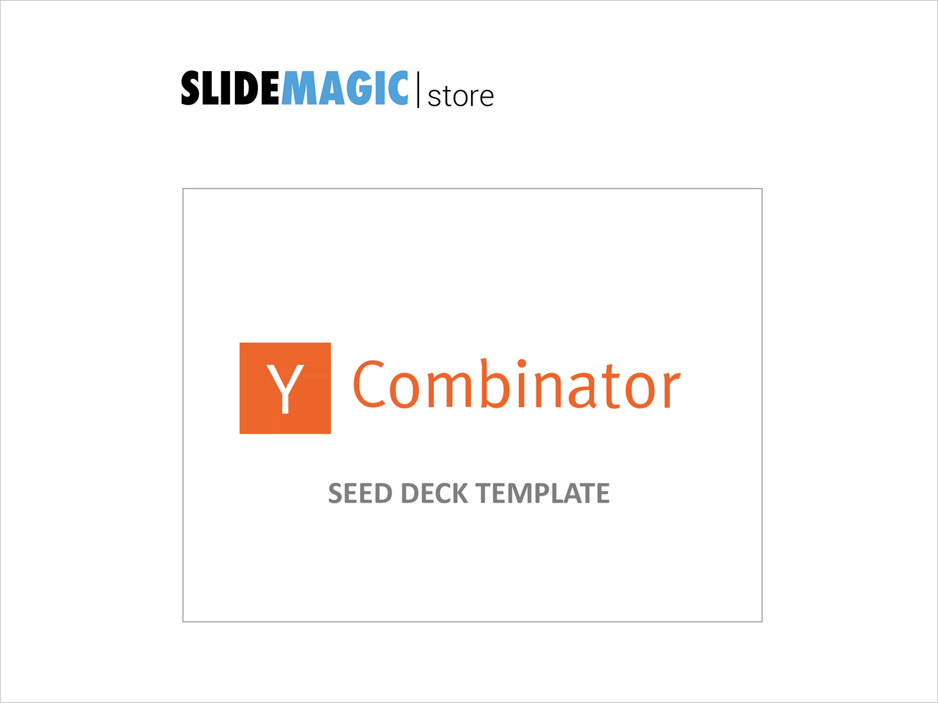 The YC Seed Deck Template (free)-