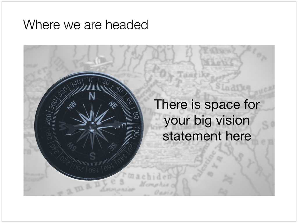 Compass in Apple Keynote