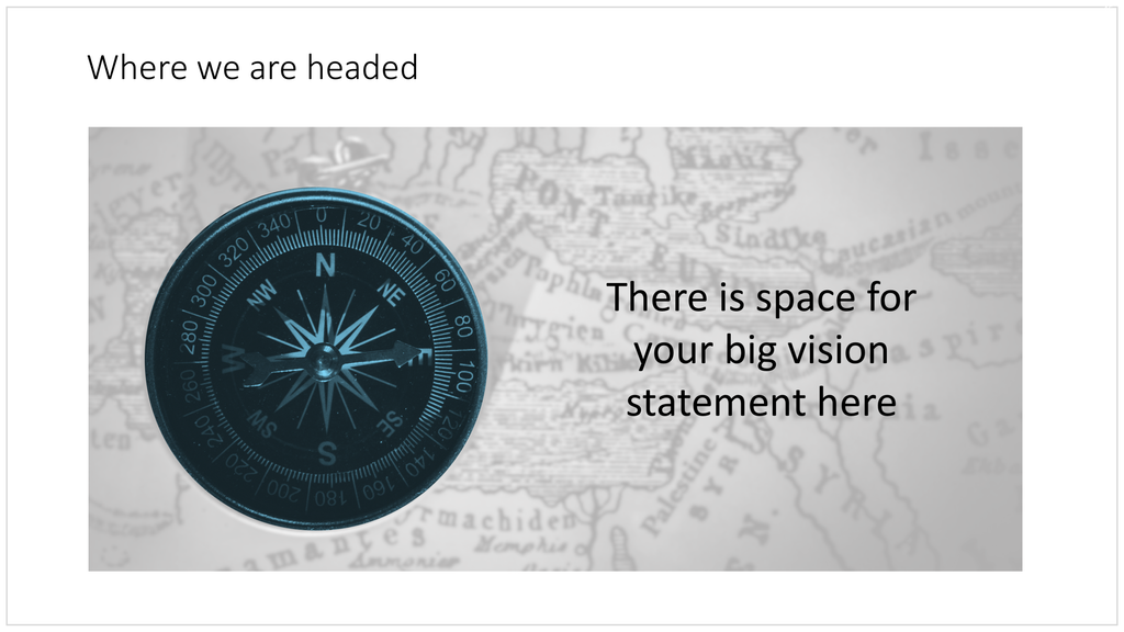 Compass in PowerPoint